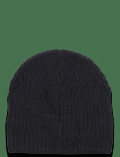 Knitted Ribbed Beanie - Mössor|Lyle & Scott Online
