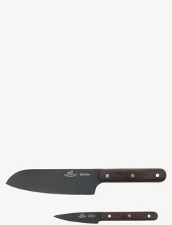 Lion Sabatier Knivset Phenix 2 delar Svart/Trä - Knivset BLACK/WOOD Discount