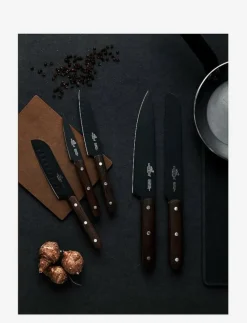 Lion Sabatier Knivset Phenix 5 delar Svart/Trä - Knivset BLACK/WOOD Discount