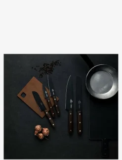 Lion Sabatier Knivset Phenix 5 delar Svart/Trä - Knivset BLACK/WOOD Discount