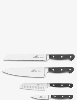 Knivset Pluton 4 delar Stål/Svart - Knivset|Lion Sabatier Hot