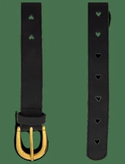 Kids Only KOGALIVA HEART JEANS BELT ACC - Skärp BLACK Hot