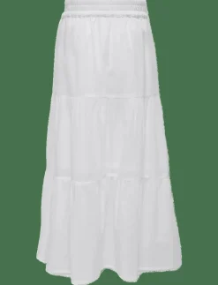 Kids Only KOGMALENE LONG SKIRT WVN - Maxikjol CLOUD DANCER