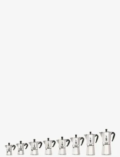 Bialetti Kokare 12 kopp MOKA ® - Mokabryggare SILVER New