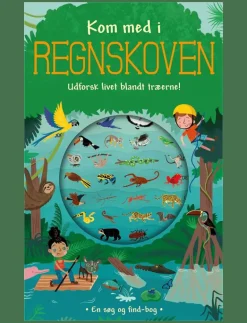 GLOBE Kom med i regnskoven - Pedagogisk barnbok BOARDBOOK Best