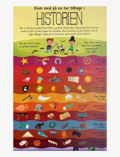 GLOBE Kom med tilbage i historien - Pedagogisk barnbok BOARDBOOK Online