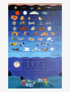 GLOBE Kom med ud i rummet - Pedagogisk barnbok BOARDBOOK Clearance