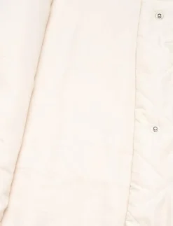 Sirup Copenhagen Laila Quilted Long Waistcoat - Quiltade västar WHITECAP GRAY