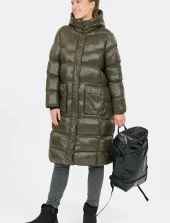 Lakewood W Long Puffer Jacket - Dunkappor|Whistler Online