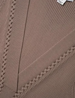 Reiss LANETTE - Stickade västar MINK New