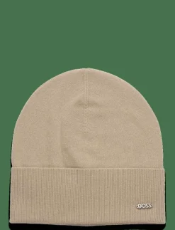 BOSS Lari_hat - Mössor LIGHT BEIGE Discount