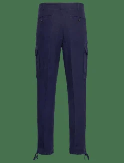 Lateef Slim Tapered Fit Linen Cargo Pant - Linnebyxor|Polo Ralph Lauren Sale