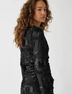 Lavinia L/S Dress - Midiklänningar|Noella Outlet