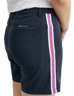 Lds Brook stripe shorts - Golfshorts|Abacus Discount