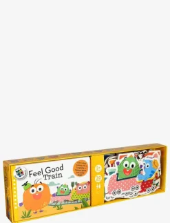 GLOBE Learning Trains - Feel Good - Pedagogisk barnbok BOARDBOOK Outlet