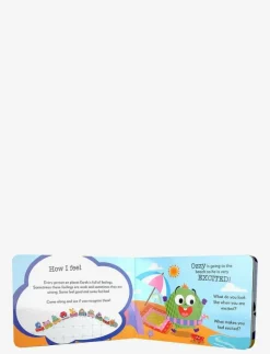 GLOBE Learning Trains - Feel Good - Pedagogisk barnbok BOARDBOOK Outlet