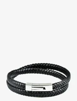 edd. Leather Bracelet Double - Armband BLACK New