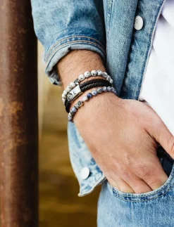 Leather Bracelet Double Rope - Armband|edd.