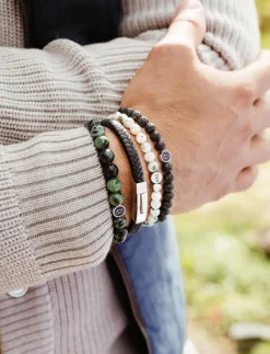 edd. Leather Bracelet Singel - Armband BLACK Discount