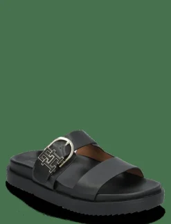 LEATHER SPORTY MULE - Sandaler|Tommy Hilfiger Discount