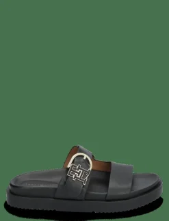 LEATHER SPORTY MULE - Sandaler|Tommy Hilfiger Discount