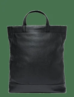 SANDQVIST LEATHER 2-Way Bag - Laptopväskor BLACK Best