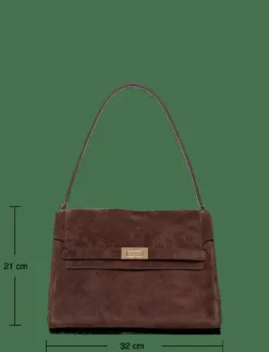 Lee Radziwill Suede Large Shoulder Bag - Handväskor|Tory Burch Hot