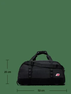 New Balance Legacy Icon Duffel Bag - Gymväskor BLACK New