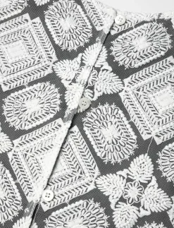 LEJSE BLOUSE EMBROIDERY - Kortärmade blusar|Naja Lauf Best