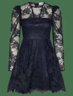 Leoni Lace Mini Dress - Korta klänningar|Malina Clearance