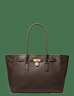 Michael Kors LG EW TZ TOTE - Shoppers CHOCOLATE Sale