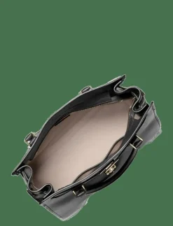 Michael Kors LG SATCHEL - Handväskor BLACK Sale