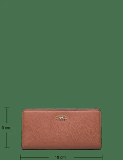 Michael Kors LG SLIM SNAP WALLET - Plånböcker LUGGAGE New