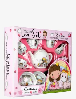 Barbo Toys Lillie & Ellie - 12 pcs porcelain tea set - Leksakskök & Tillbehör MULTI Hot