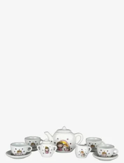 Barbo Toys Lillie & Ellie - 12 pcs porcelain tea set - Leksakskök & Tillbehör MULTI Hot