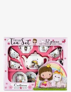 Barbo Toys Lillie & Ellie - 12 pcs porcelain tea set - Leksakskök & Tillbehör MULTI Hot