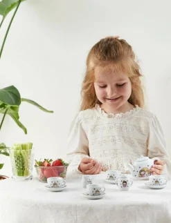 Barbo Toys Lillie & Ellie - 12 pcs porcelain tea set - Leksakskök & Tillbehör MULTI Hot