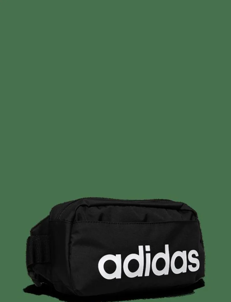 adidas Performance LINEAR BUMBAG - Magväskor BLACK/WHITE Online