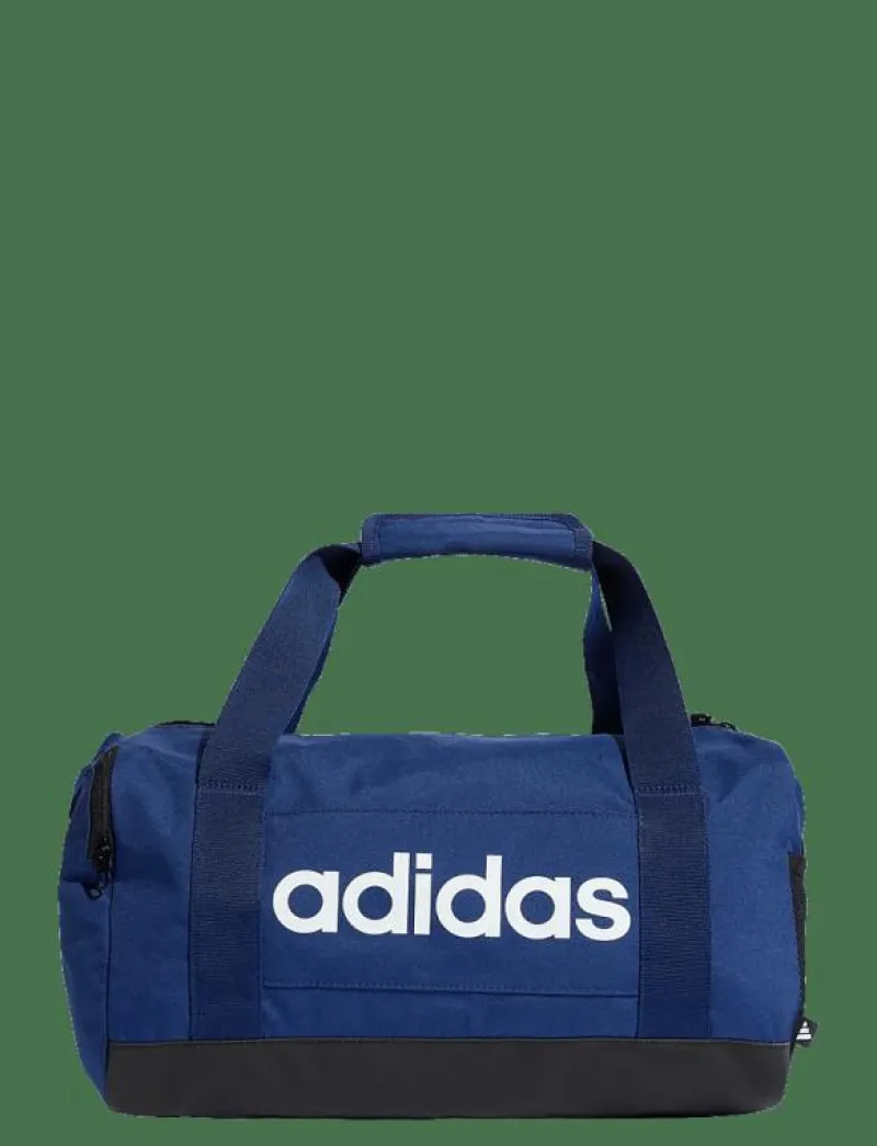adidas Performance LINEAR DUFF XS - Gymväskor DKBLUE/WHITE Hot