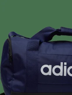 adidas Performance LINEAR DUFF XS - Gymväskor DKBLUE/WHITE Hot