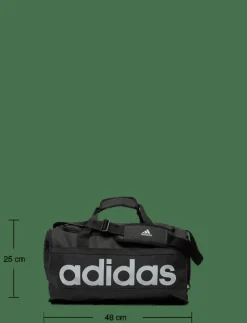 adidas Performance LINEAR DUFFEL S - Gymväskor BLACK/WHITE Discount
