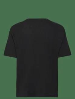 Linen Blend Boxy Tee - T-shirts|Lexington Clothing