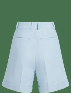 Tommy Hilfiger LINEN MIX PLEATED SHORT - Casual shorts BREEZY BLUE Sale