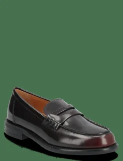 VAGABOND LINN - Loafers med klack DARK RED New