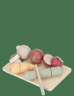 Little Dutch - Cutting vegetables FSC - Leksaksmat & Leksakstårtor MULTI Sale