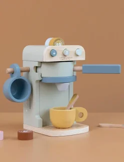 Little Dutch - Wooden Coffee machine - Leksakskök & Tillbehör MULTI Online