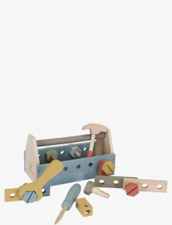 - Wooden Toolbox - Leksaksverktyg|Little Dutch Outlet