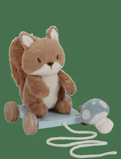 Little Dutch Pull along Squirrel FSC - Dragleksaker BLUE Online
