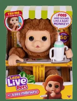 MY BABY MONKEY - Interaktivt djur|Little Live Pets