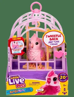 MY REALLY REAL BIRD & CAGE ROSIE - Interaktivt djur|Little Live Pets Best
